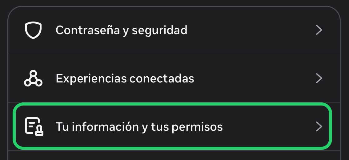 exportar conversación instagram